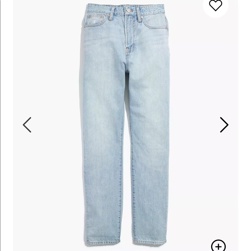 NWT Madewell Petite/Curvy Perfect Vintage Jean